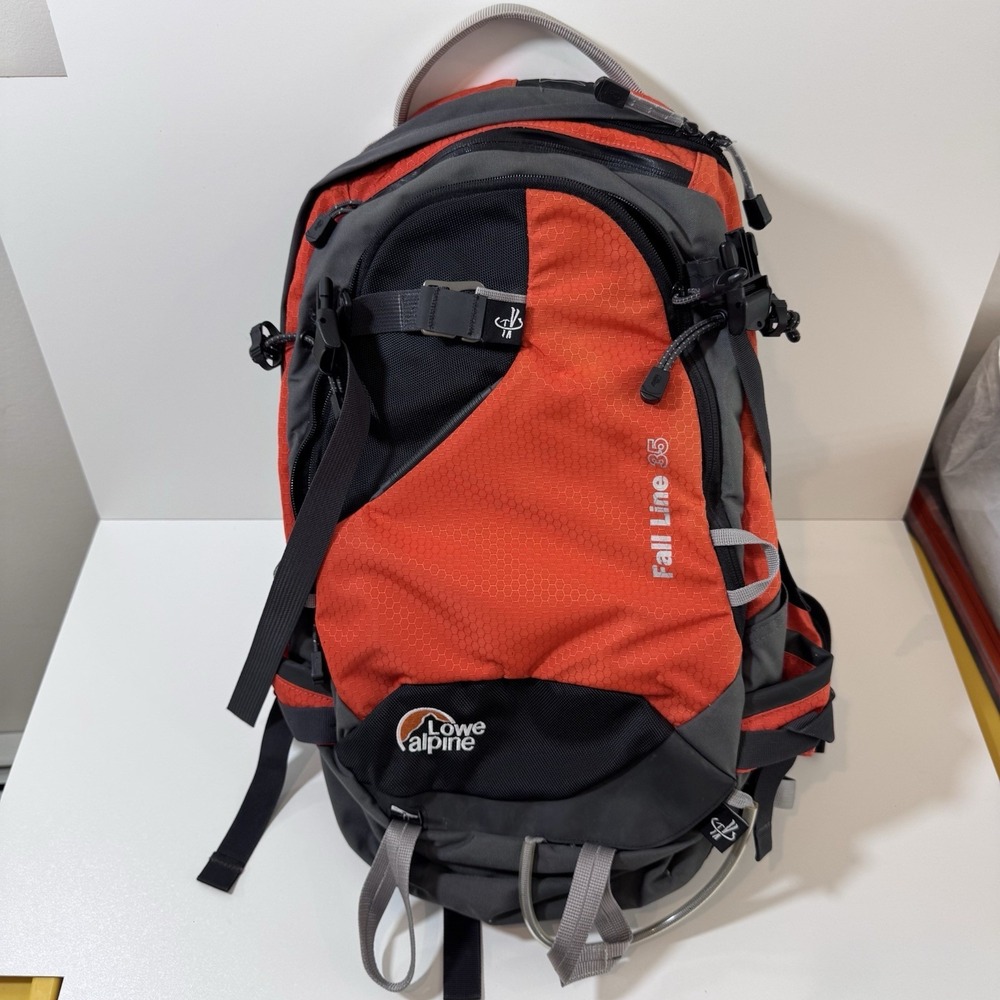 Lowe Alpine Fall Line 35 Trail Hiking Backcountry Backpack Ski Pack Orange NWOT